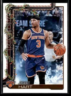 2025-26 Topps Holiday #H14 Josh Hart - Basketball Card Single