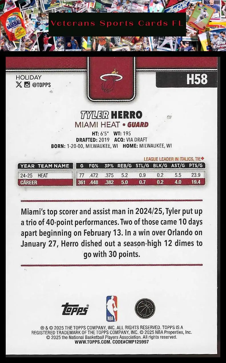 2025-26 Topps Holiday #H14 Josh Hart Glitter Holiday - Basketball Card Single