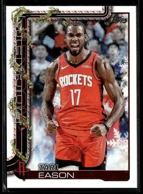 2025-26 Topps Holiday #H144 Tari Eason - Basketball Card Single