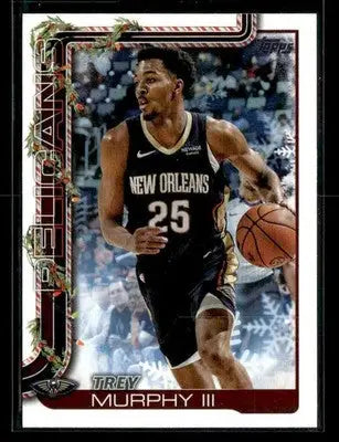 2025-26 Topps Holiday #H152 Trey Murphy III - Basketball Card Single