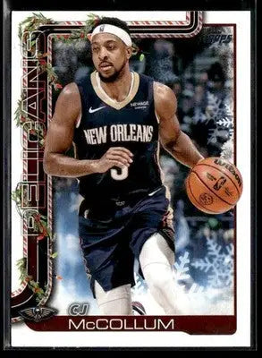 2025-26 Topps Holiday #H155 CJ McCollum - Basketball Card Single