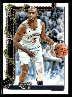 2025-26 Topps Holiday #H159 Chris Paul - Basketball Card Single