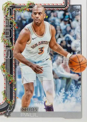 2025-26 Topps Holiday #H159 Chris Paul NM-MT Spurs ID:80992 - Basketball Card Single