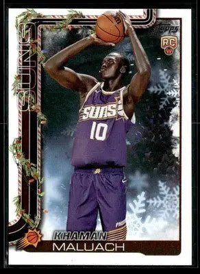 2025-26 Topps Holiday #H170 Khaman Maluach - Basketball Card Single