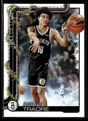2025-26 Topps Holiday #H179 Nolan Traore - Basketball Card Single