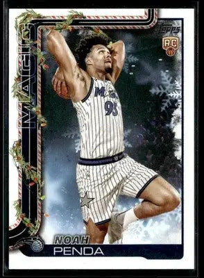 2025-26 Topps Holiday #H192 Noah Penda - Basketball Card Single