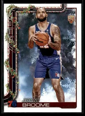 2025-26 Topps Holiday #H195 Johni Broome - Basketball Card Single