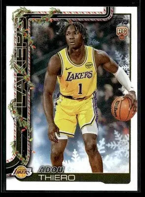 2025-26 Topps Holiday #H196 Adou Thiero - Basketball Card Single