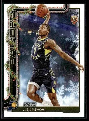 2025-26 Topps Holiday #H198 Kam Jones - Basketball Card Single