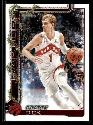 2025-26 Topps Holiday #H22 Gradey Dick - Basketball Card Single