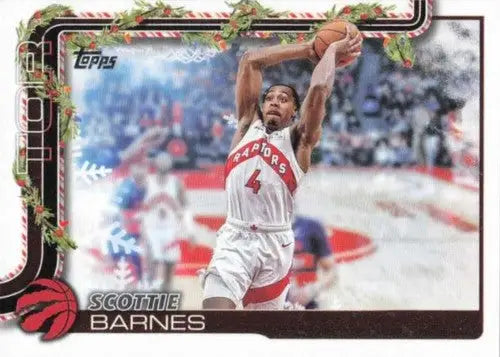 2025-26 Topps Holiday #H25 Scottie Barnes NM-MT Raptors ID:80724 - Basketball Card Single