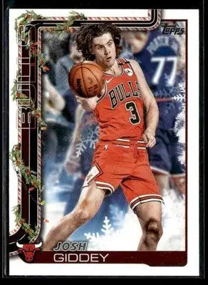 2025-26 Topps Holiday #H28 Josh Giddey