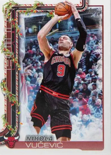 2025-26 Topps Holiday #H29 Nikola Vucevic NM-MT Bulls ID:80726 - Basketball Card Single