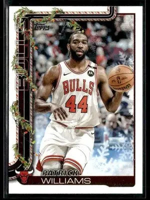 2025-26 Topps Holiday #H31 Patrick Williams Base Chicago Bulls - Basketball Card Single