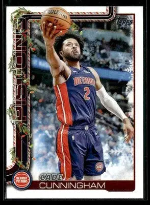 2025-26 Topps Holiday #H32 Cade Cunningham - Basketball Card Single