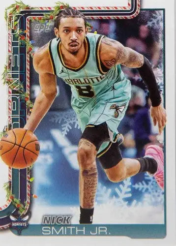 2025-26 Topps Holiday #H56 Nick Smith Jr. NM-MT Hornets ID:80743 - Basketball Card Single