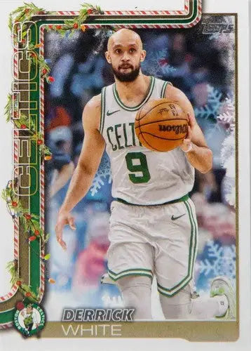 2025-26 Topps Holiday #H6 Derrick White NM-MT Celtics ID:80709 - Basketball Card Single