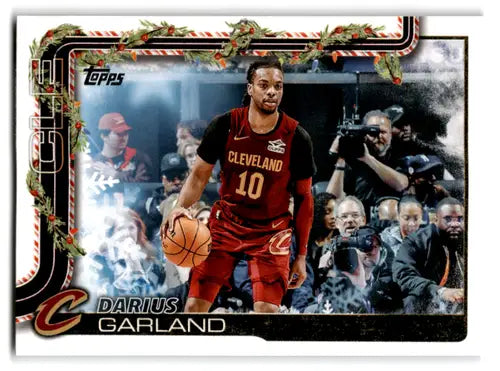 2025-26 Topps Holiday #H64 Darius Garland NM-MT Cavaliers ID:80358 - Basketball Card Single