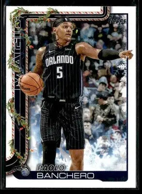 2025-26 Topps Holiday #H68 Paolo Banchero - Basketball Card Single