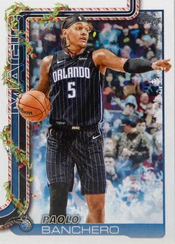 2025-26 Topps Holiday #H68 Paolo Banchero NM-MT Magic ID:80889 - Basketball Card Single