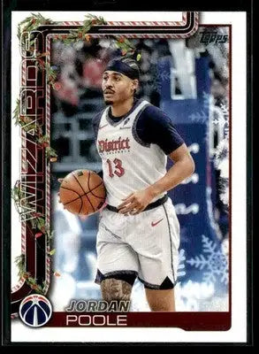 2025-26 Topps Holiday #H73 Jordan Poole - Basketball Card Single