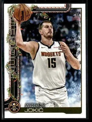 2025-26 Topps Holiday #H78 Nikola Jokić - Basketball Card Single