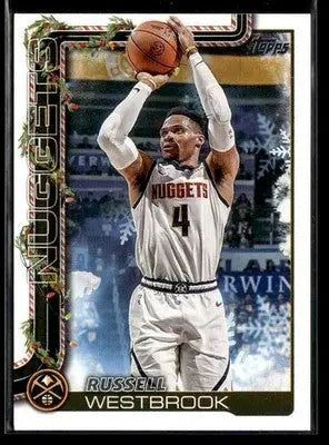 2025-26 Topps Holiday #H81 Russell Westbrook - Basketball Card Single