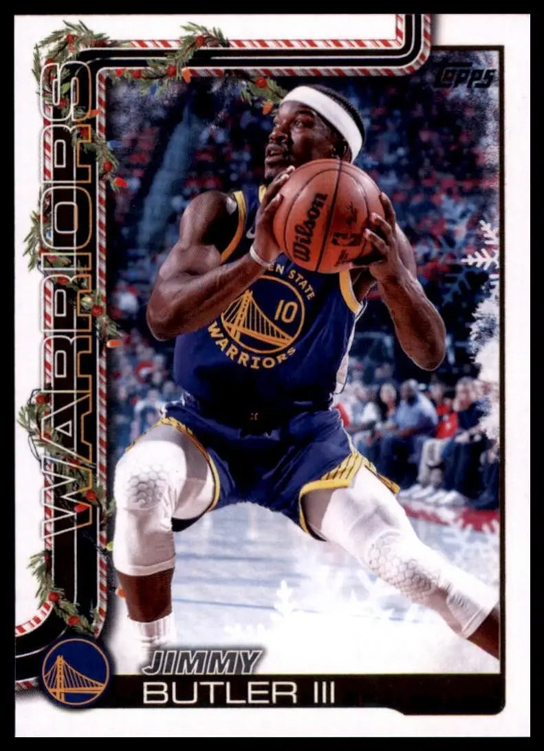 2025-26 Topps Holiday Jimmy Butler III #H107 Golden State Warriors Basketball - Basketball Card Single