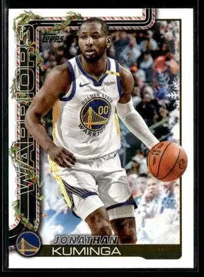 2025-26 Topps Holiday Jonathan Kuminga #H109 Golden State Warriors - Basketball Card Single