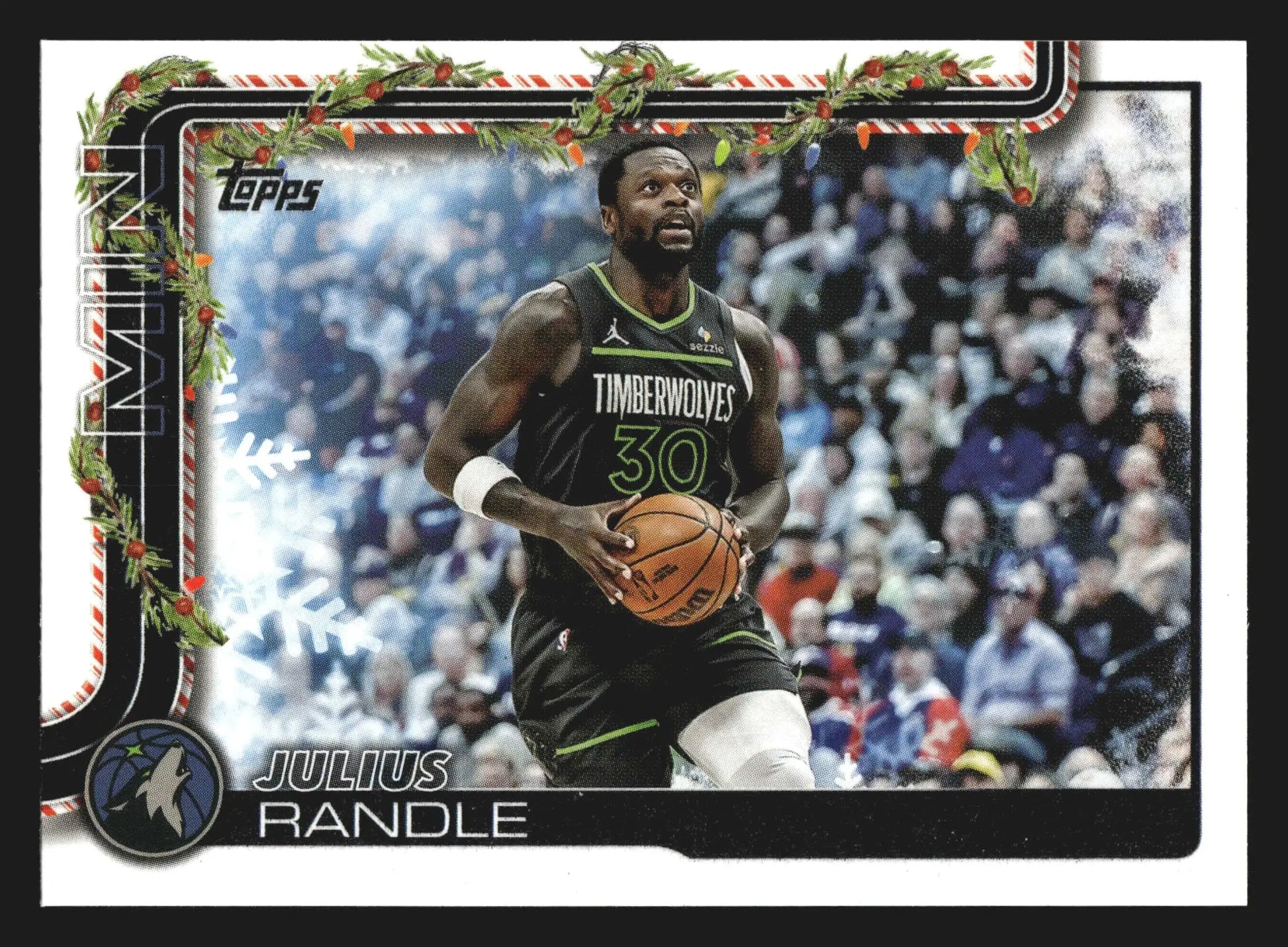2025-26 Topps Holiday Julius Randle #H86 Minnesota Timberwolves - Basketball Card Single