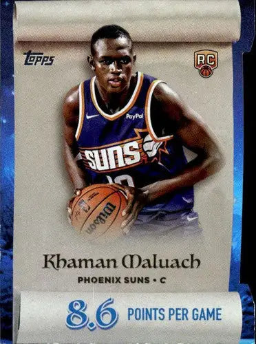 2025-26 Topps Holiday Making the Nice List #ML-10 Khaman Maluach NM-MT ID:79900 - Basketball Card Single