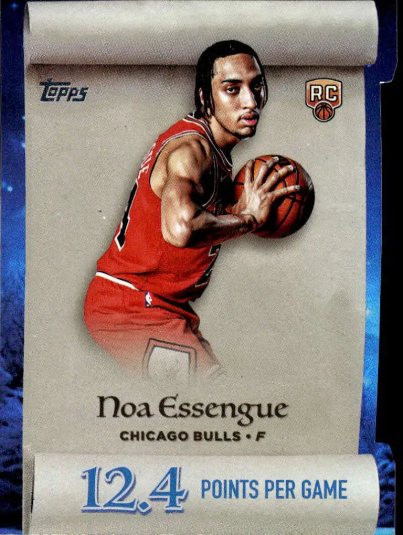 2025-26 Topps Holiday Making the Nice List #ML-12 Noa Essengue NM-MT RC ID:80881 - Basketball Card Single