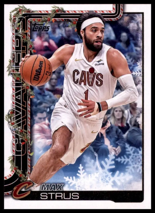2025-26 Topps Holiday Max Strus #H67 Cleveland Cavaliers Basketball Card NBA