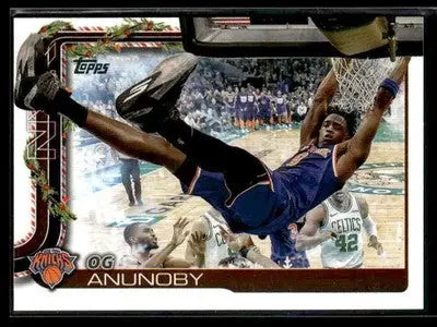 2025-26 Topps Holiday OG Anunoby #H13 Base New York Knicks - Basketball Card Single