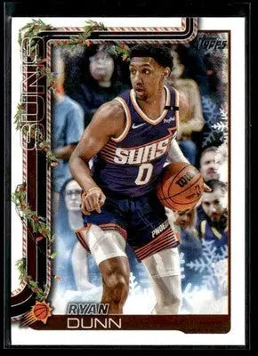 2025-26 Topps Holiday Ryan Dunn #H127 Phoenix Suns - Basketball Card Single
