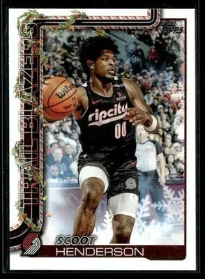 2025-26 Topps Holiday Scoot Henderson #H96 Portland Trail Blazers