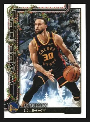 2025-26 Topps Holiday Stephen Curry #H106 Golden State Warriors - Basketball Card Single