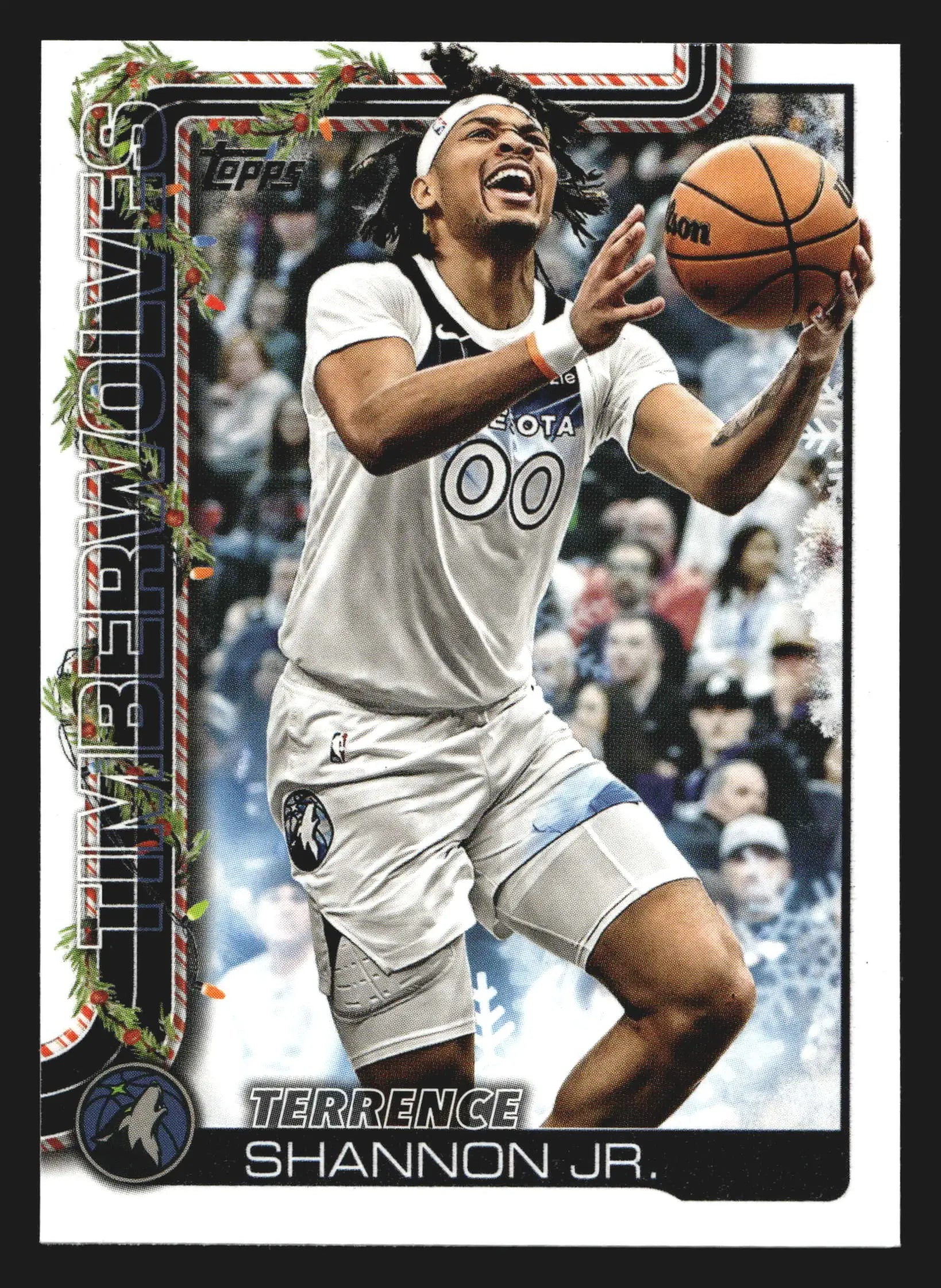 2025-26 Topps Holiday Terrence Shannon Jr. #H88 Timberwolves - Basketball Card Single