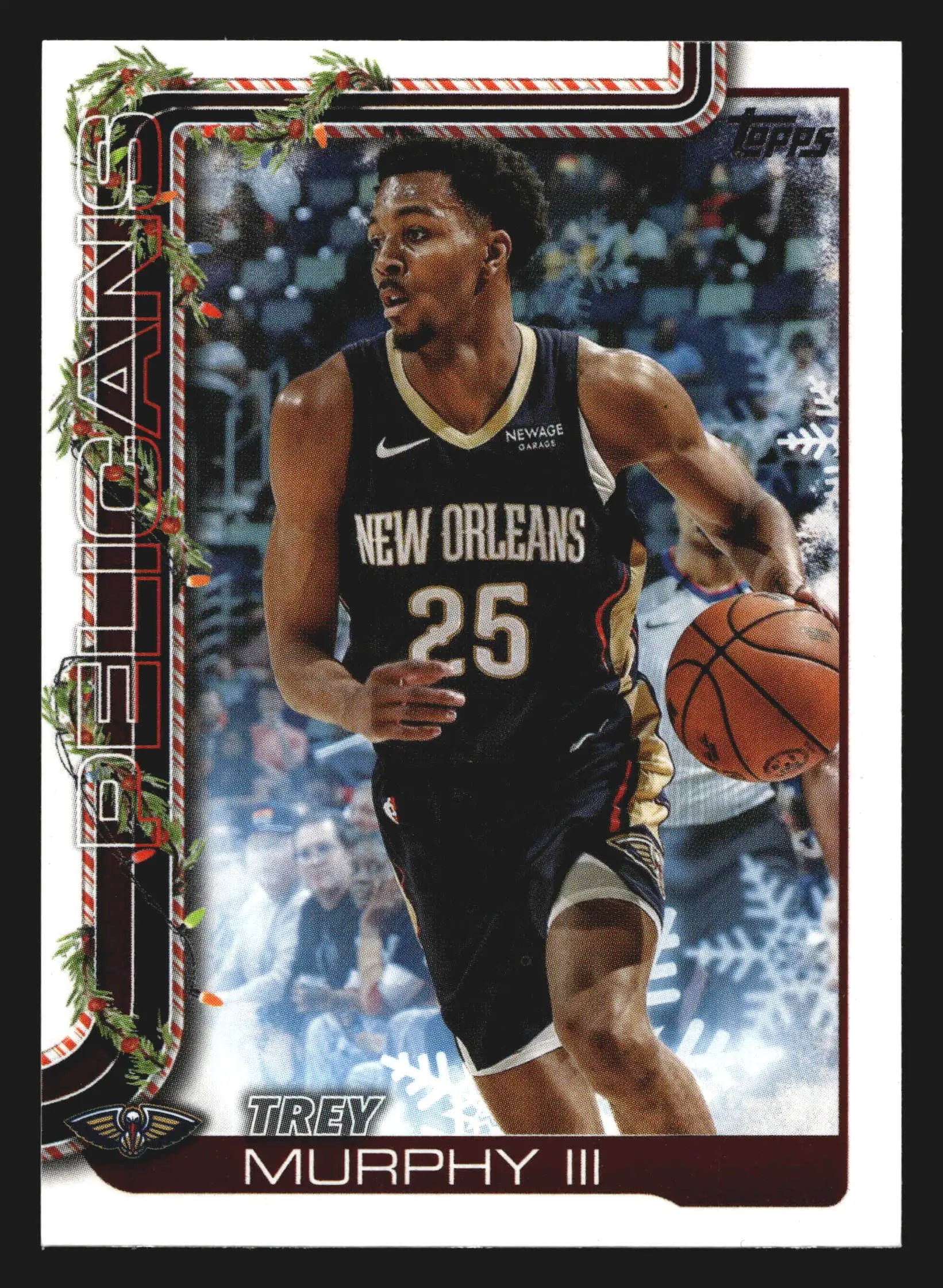 2025-26 Topps Holiday Trey Murphy III #H152 New Orleans Pelicans