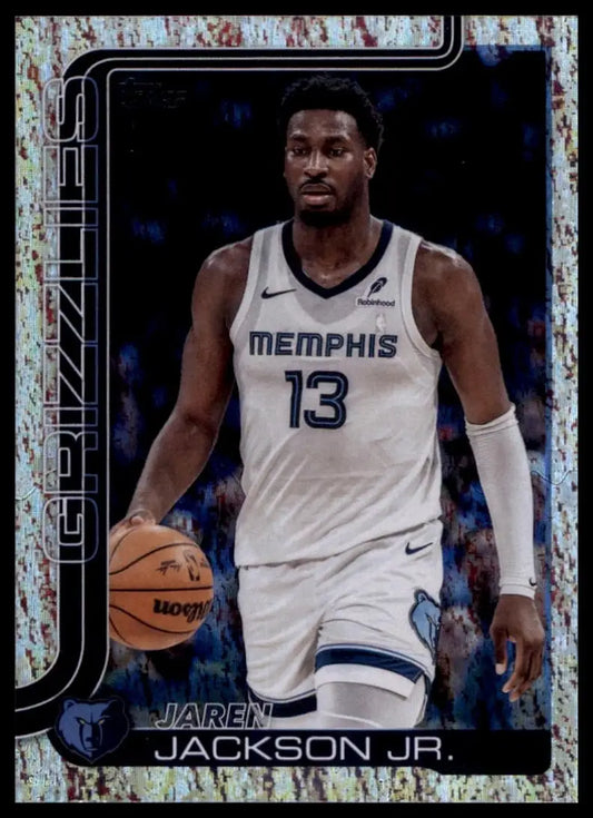 2025-26 Topps Holo Foil Jaren Jackson Jr #184 Memphis Grizzlies Basketball Card
