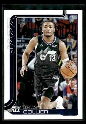 2025-26 Topps Isaiah Collier #133 Base Utah Jazz