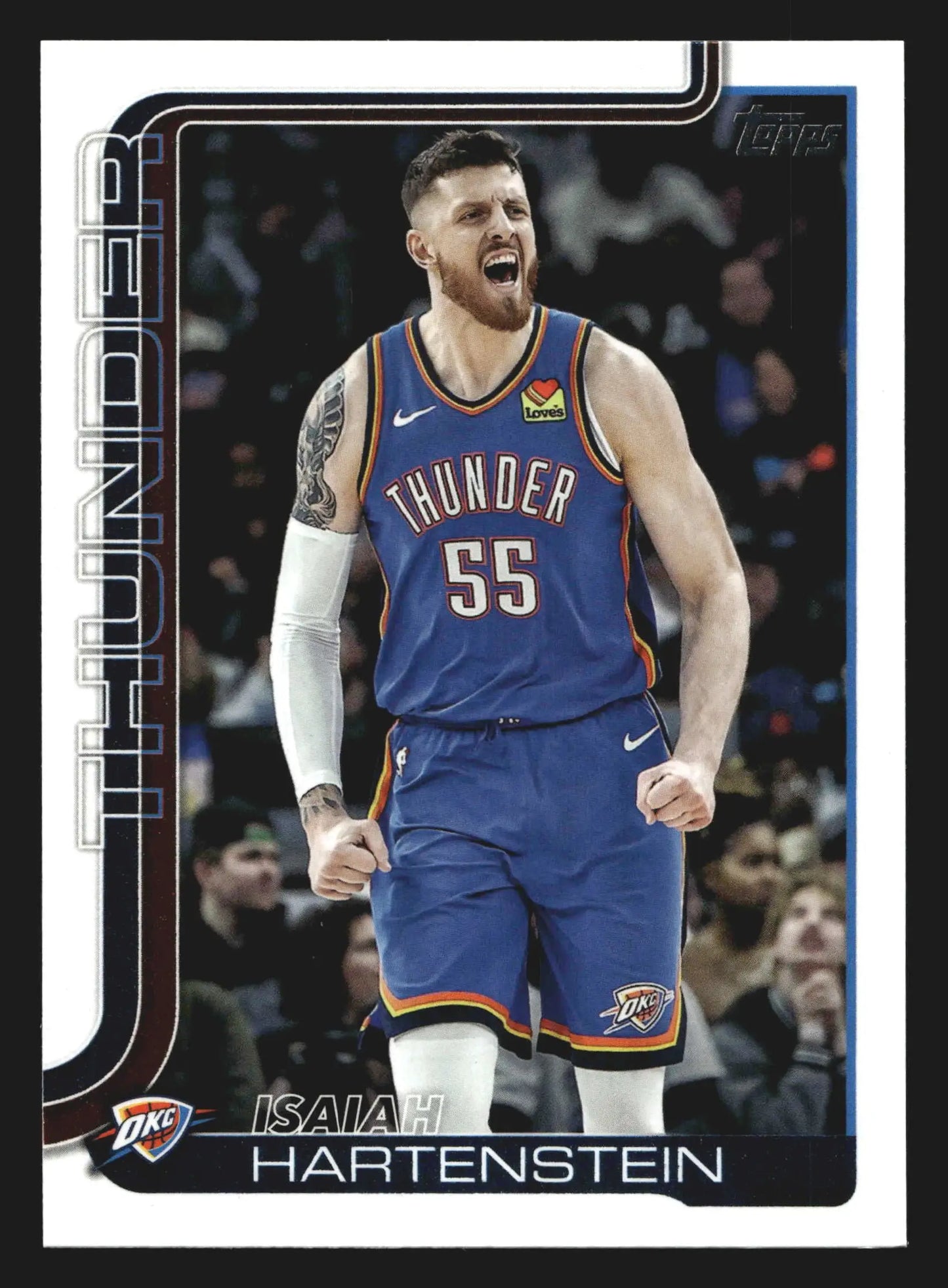 2025-26 Topps Isaiah Hartenstein #120 Oklahoma City Thunder - Basketball Card Single
