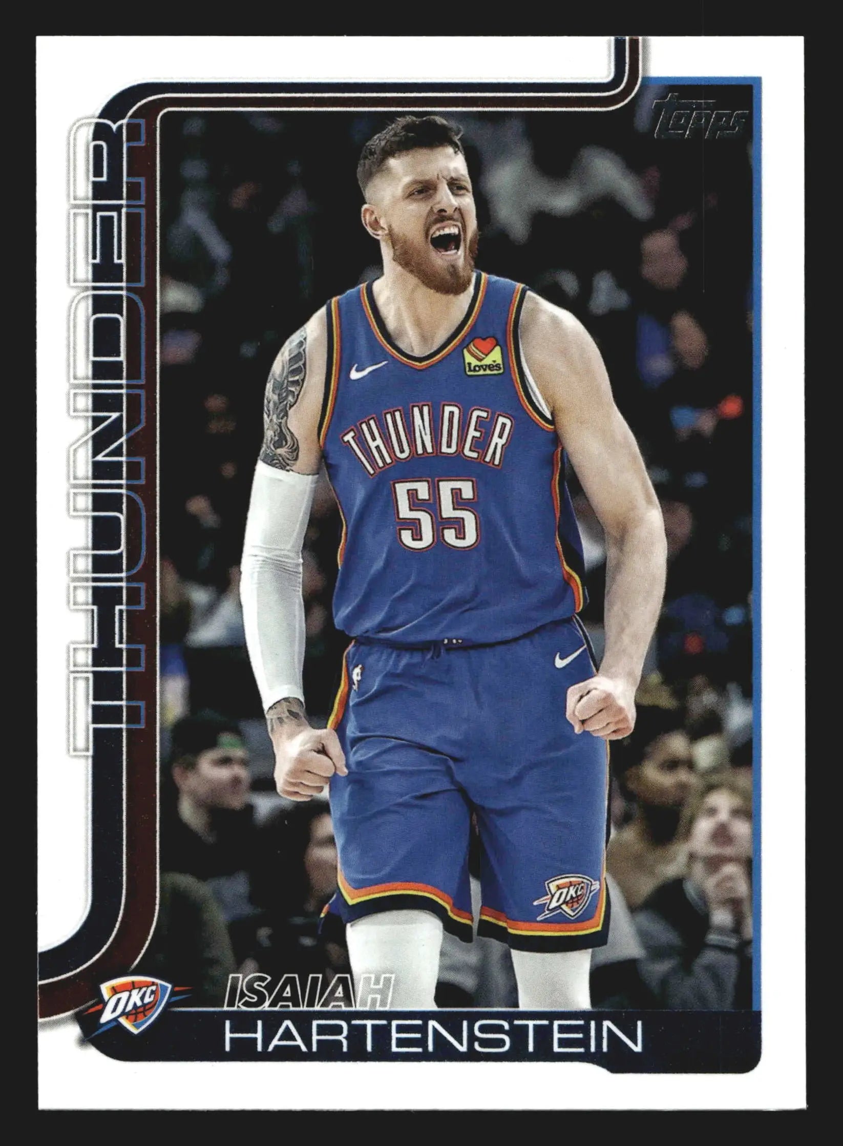 2025-26 Topps Isaiah Hartenstein #120 Oklahoma City Thunder - Basketball Card Single