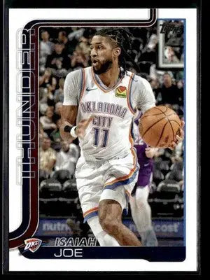 2025-26 Topps Isaiah Joe #121 Oklahoma City Thunder
