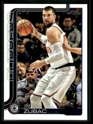 2025-26 Topps Ivica Zubac #145 Los Angeles Clippers Base Los Angeles Clippers - Basketball Card Single
