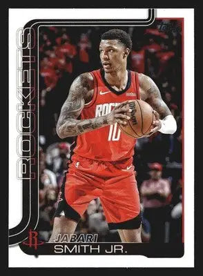 2025-26 Topps Jabari Smith Jr #177 Houston Rockets - Basketball Card Single
