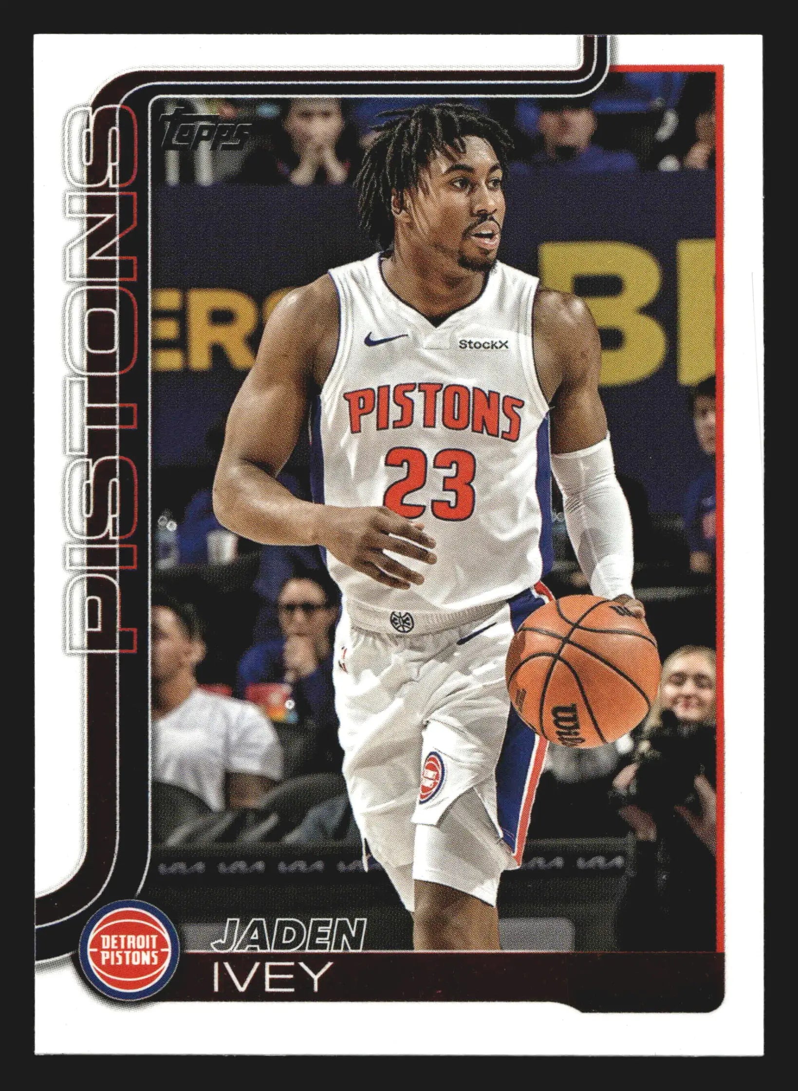 2025-26 Topps Jaden Ivey #45 Detroit Pistons