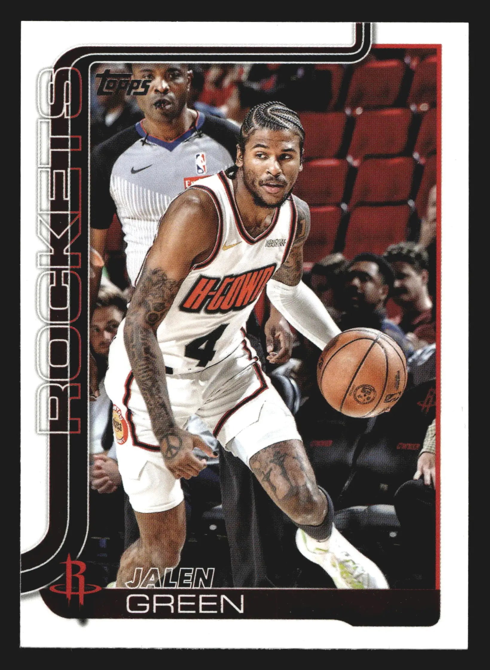 2025-26 Topps Jalen Green #175 Houston Rockets - Basketball Card Single
