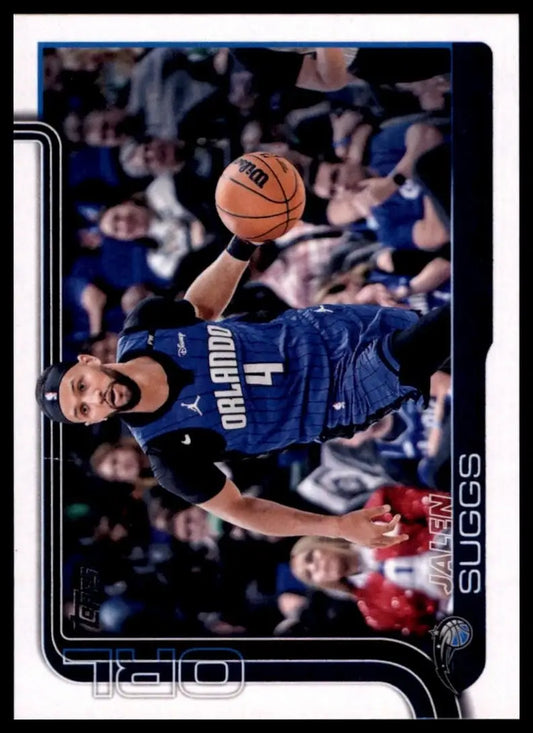 2025-26 Topps Jalen Suggs #92 Orlando Magic Basketball Card NBA Sports