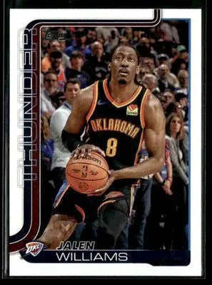 2025-26 Topps Jalen Williams #116 Oklahoma City Thunder